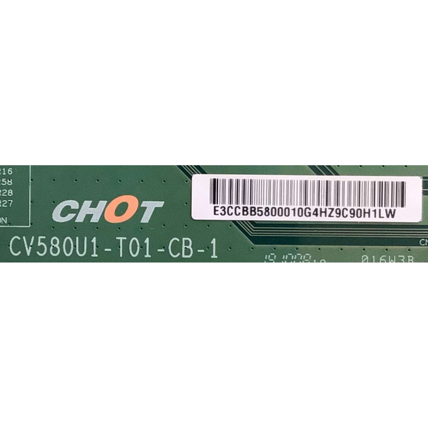 KIT DE TARJETAS PARA TV HISENSE / NUMERO DE PARTE MAIN FUENTE 272019 / RSAG7.820.9221/ROH / HU58A6109FUWR / 263340 / NUMERO DE PARTE T-CON CV580U1-T01-CB-1 / E3CCBB5800010G / PANEL HD58X1U91-L1\S0\CKD3A\ROH  / DISPLAY CV580U1-T01 / MODELO 58R6E3 58A6109 - Imagen 3